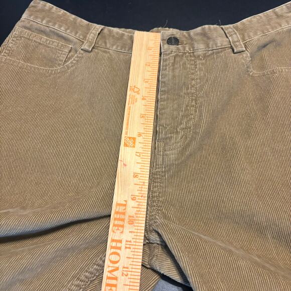 Vineyard Vines Mens 35 x 30 Dark Tan Brown Corduroy Pants  5-Pocket - Picture 4 of 8